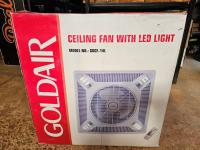 Goldair Ceiling Fan with LED Light