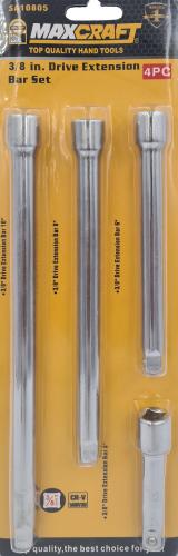 4pc 3/8" Extension Set