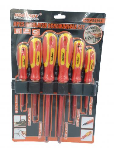 6pc Insulated Screwdriver Set (SDY94191)