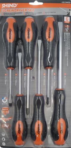 6pc Screwdriver Set (94432)