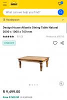 Design House Atlantis Dining Table 