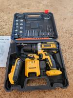 25V Cordless Drill with Hammer Action